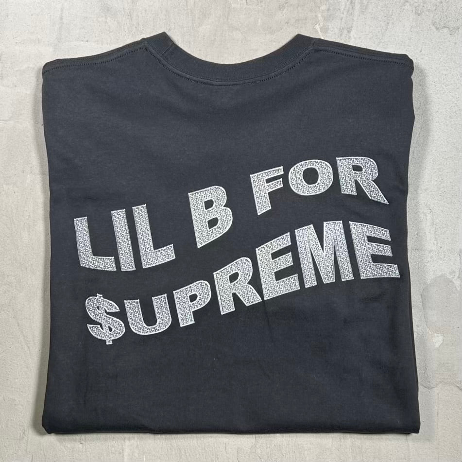 Supreme Based Why Hate Black Tee Size Large USED x18550