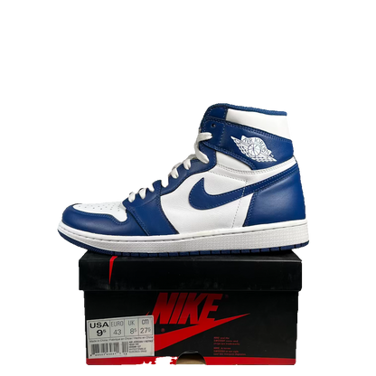 Jordan 1 High Storm Blue (2016) Size 9.5 USED s23885