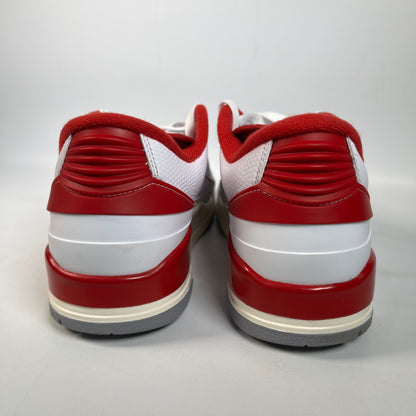 Jordan 2/3 White Varsity Red (2024) Size 9 USED s22494