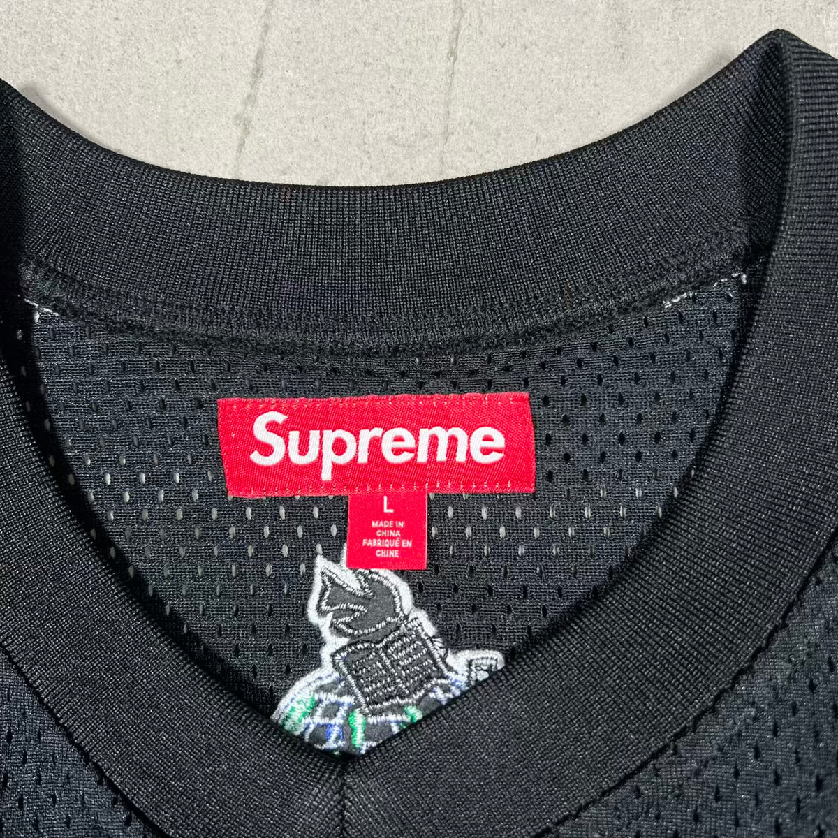 Supreme Disciples Black Football Jersey (2026) Size Large USED x18728