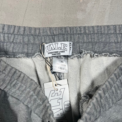 Vale "Vale 14" Grey Striped Straight Leg Sweatpants Size XL NEW x17018