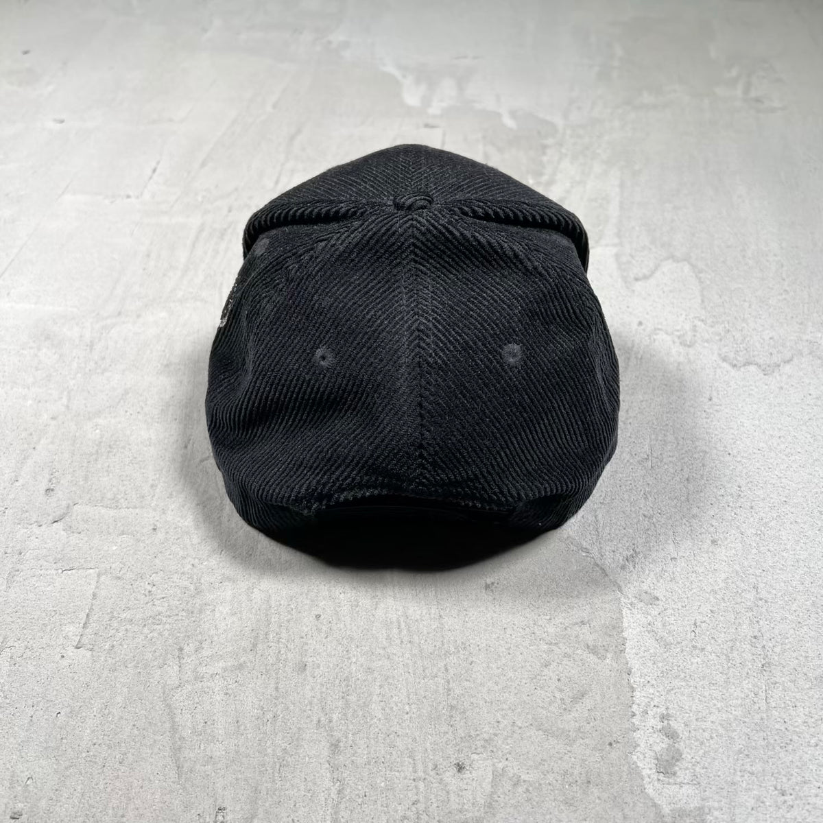 HMDD LA Lakers Blacjk Corduroy Snap Back Hat USED x18399