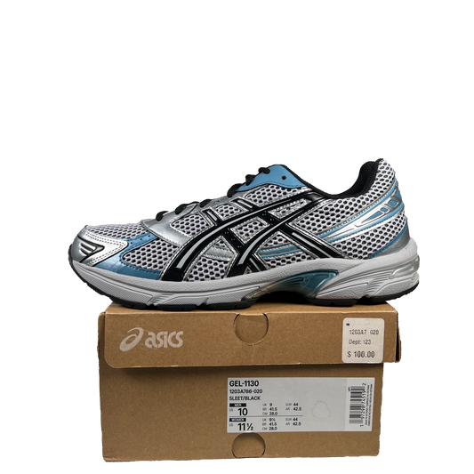 Asics Gel-113- Black Blue Silver (2024) Size 10 NEW s19631