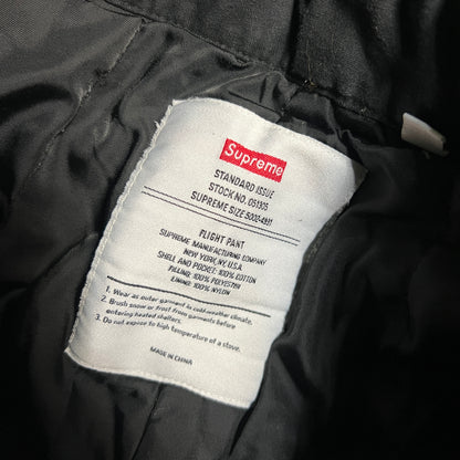 Supreme Alpha Industries Cotton Twill Flight Pant Size Small USED x13841