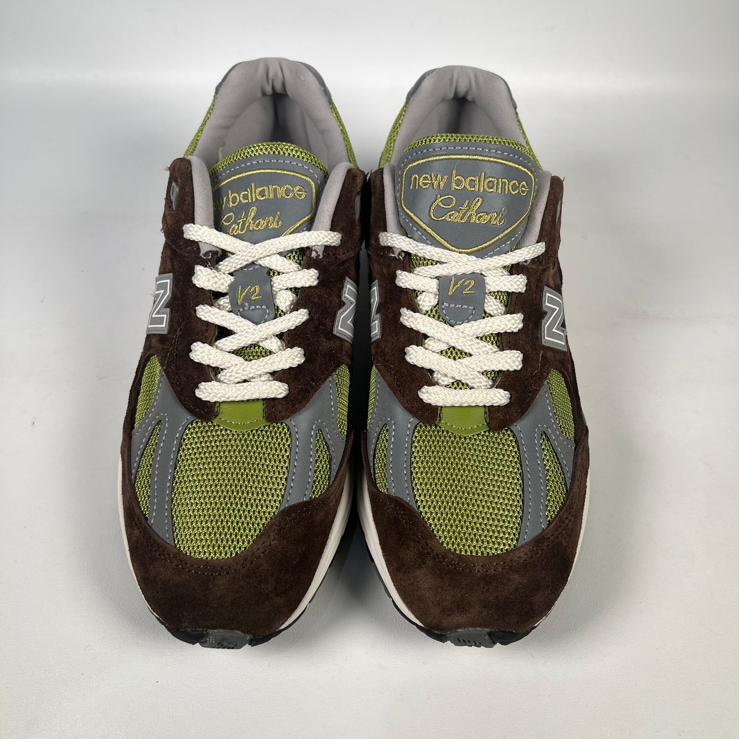 New Balance 991v2 MiUK Danielle Cathari Kith Reverse Matcha (2025) Size 7.5 NEW s20292