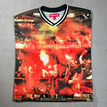 Supreme Vinci Per Noi Soccer AOP Jersey (2025) Size Large USED x18692