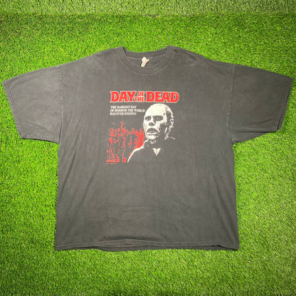 2005 Day of The Dead The Darkest Day of Horror Black Tee Size XXL USED v18678