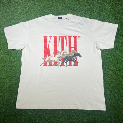Kith Stampede Horse Tee Size XL NEW x14827