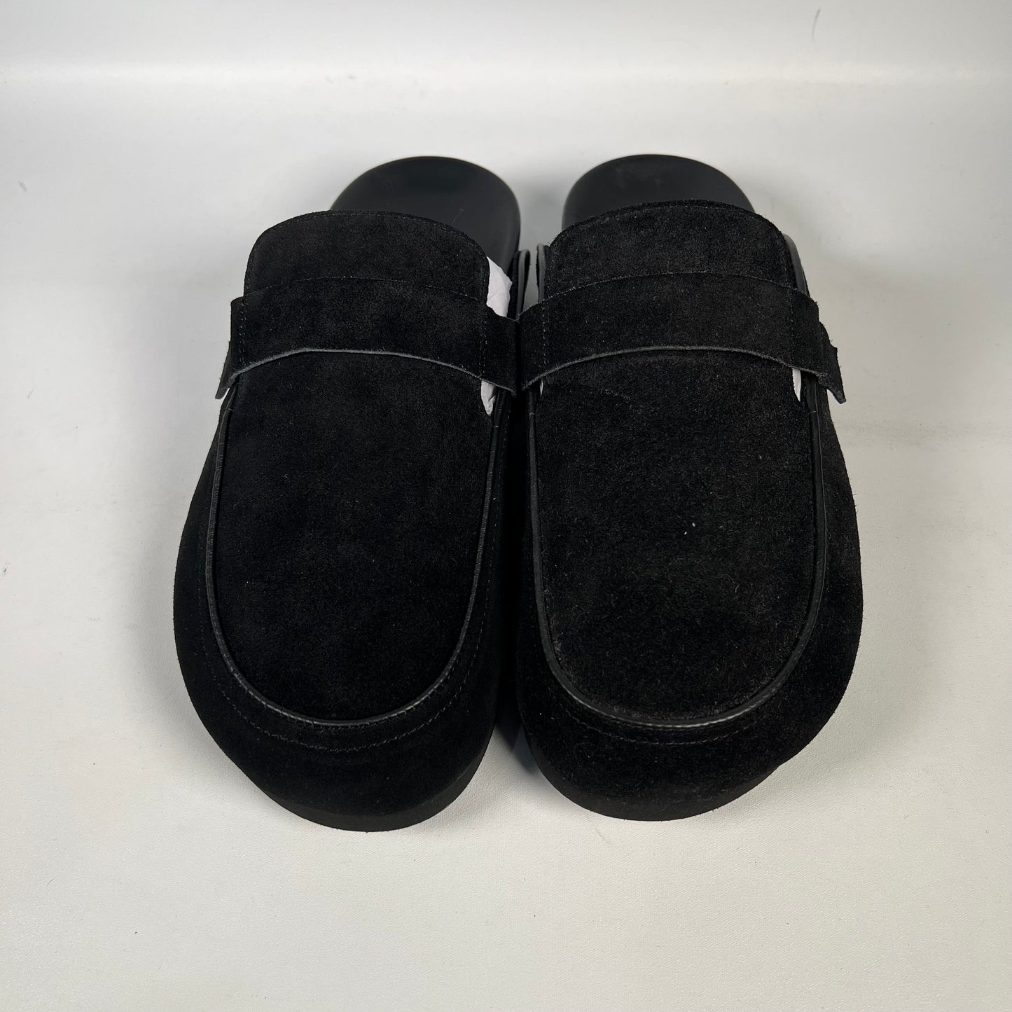 Shoe Sugon Black Mule Slippers Size 10 NEW s17247