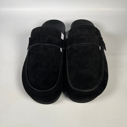Shoe Sugon Black Mule Slippers Size 10 NEW s17247