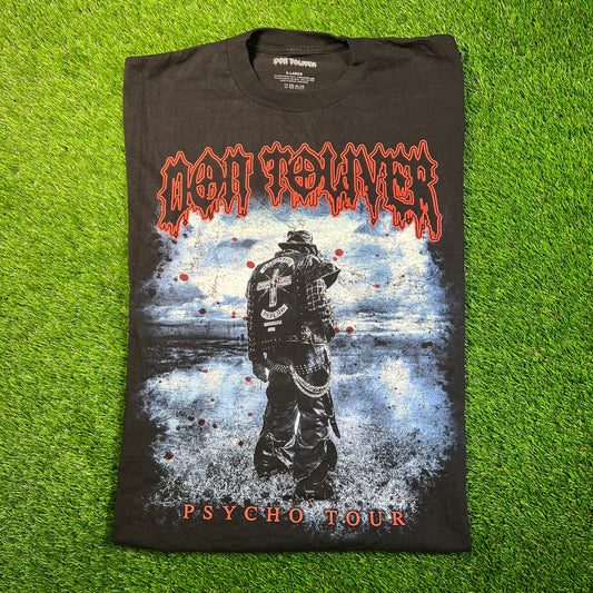 Don Toliver Psycho Tour Black Tee Size XL USED x16800