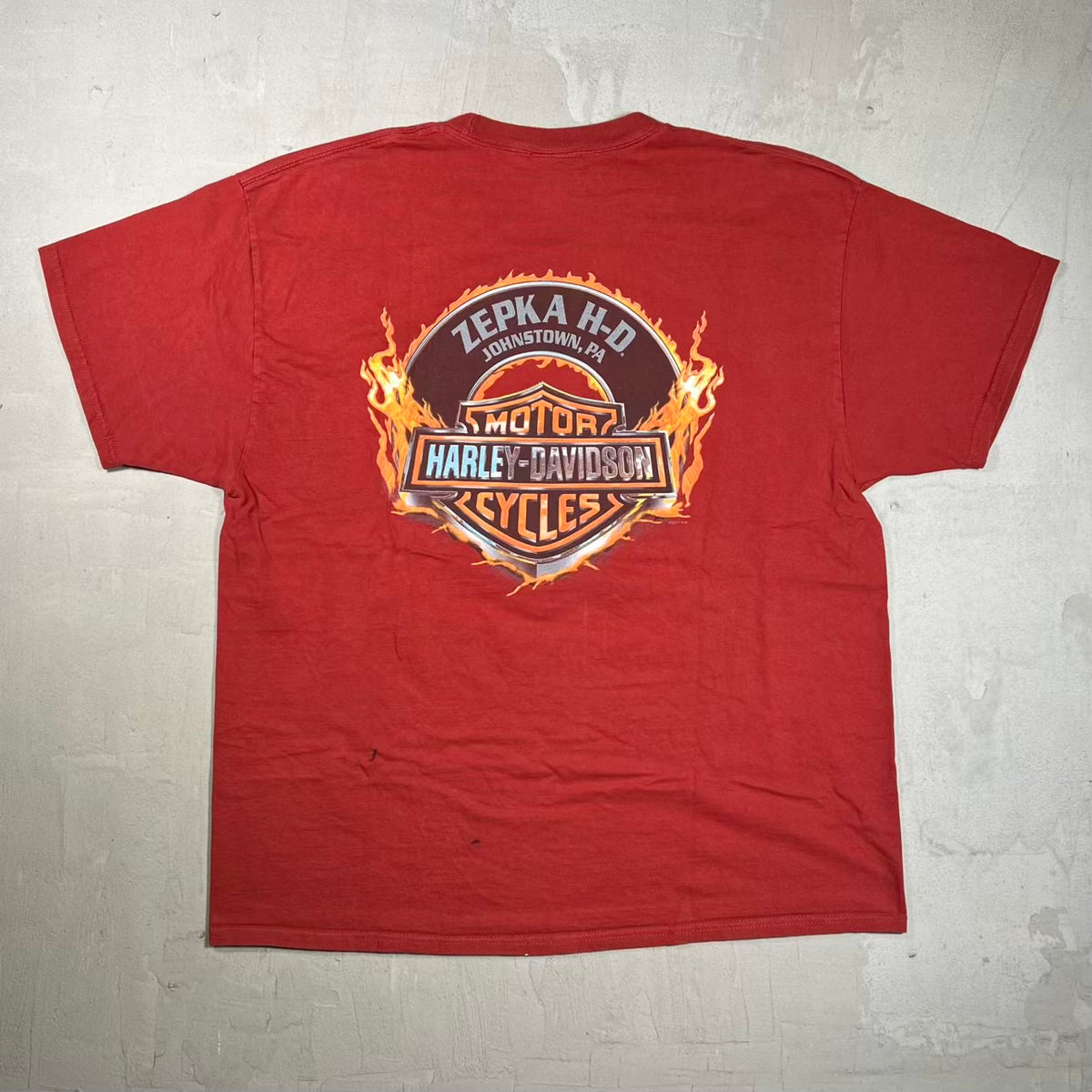 2013 Harley Davidson "Since 1903" Rust Tee Size XL USED v20384