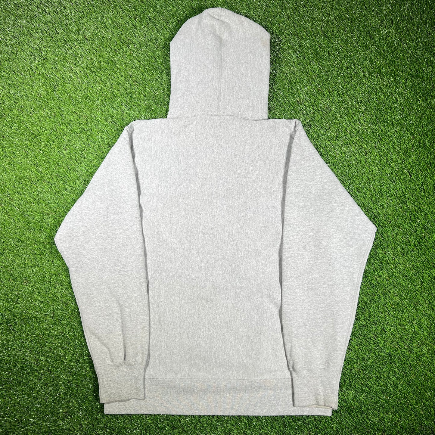 2016 Supreme Capone N Noreaga The War Report Grey Hoodie Size Large USED x15178