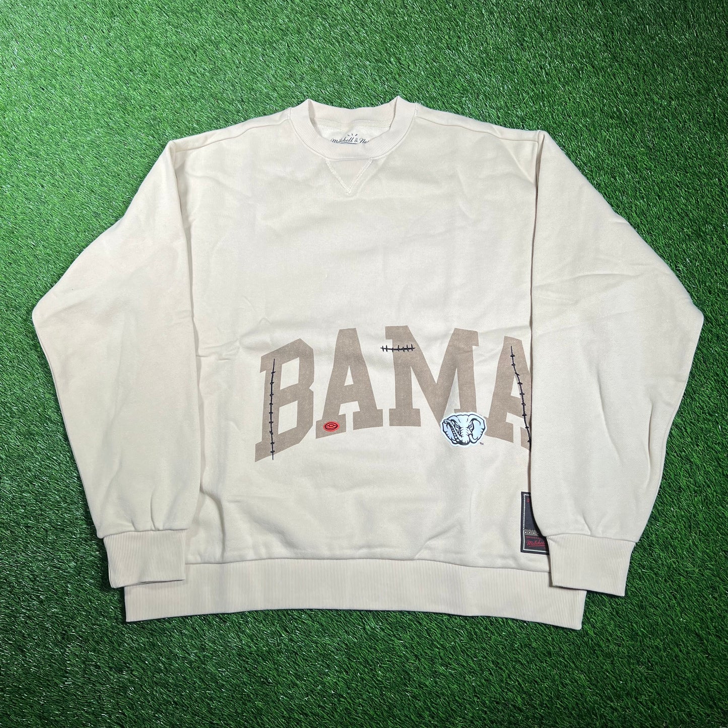Cactus Jack NCAA Cream Alabama University Crewneck Size Large NEW x16082