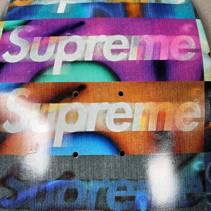 Supreme SS20 Distorted Logo Skateboard Size One Size USED x13068