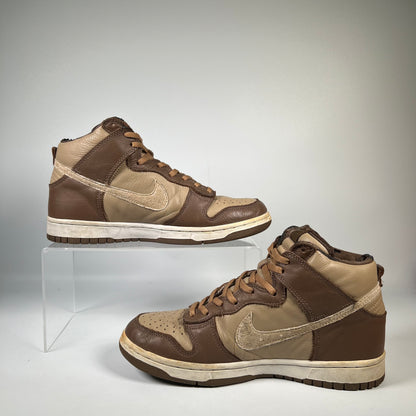 Nike Dunk High Plus B 2001 Stussy Size 8 USED s16923
