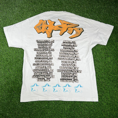 Travis Scott Circus Maximus White Angel Tee Size Large USED x14492