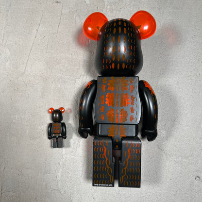 Medicom Toy Godzilla 100 and 400 Bearbricks NEW x17546