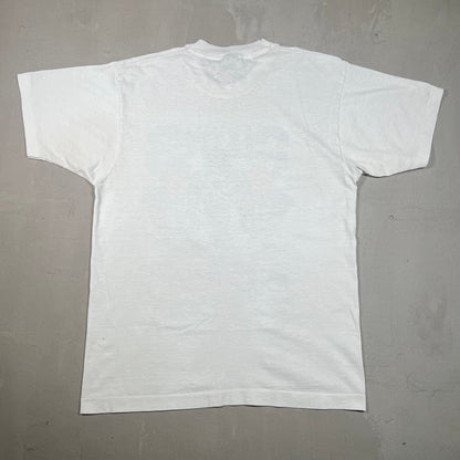 1987 New York Giants "Touchdown Club" White Tee Size Large USED v18973