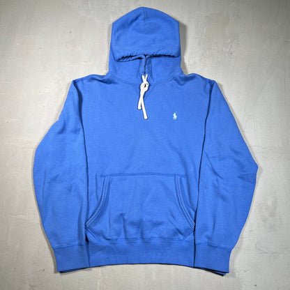 Polo Ralph Lauren Blue Hoodie Size Large USED v19150