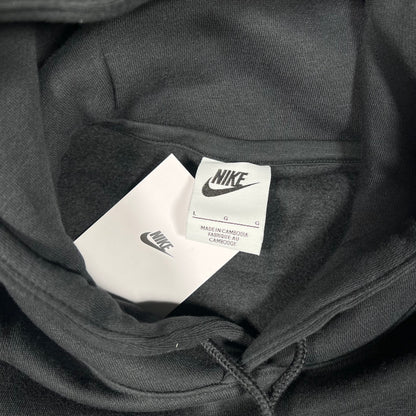 Nike "International Sportswear" Black Hoodie Size Large NEW v19065