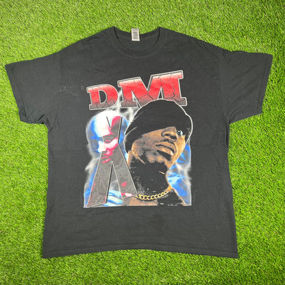 5am Custom DMX Rap Style Black Tee Size XL USED v5891