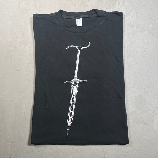 1993 Ice Cube Lethal Injection Black Tee Size XL USED v19461