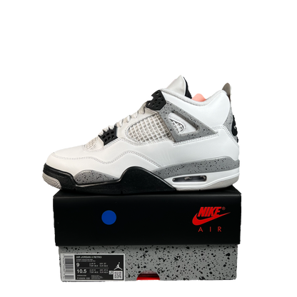 Jordan 4 White Cement (2025) Size 9 NEW s22420