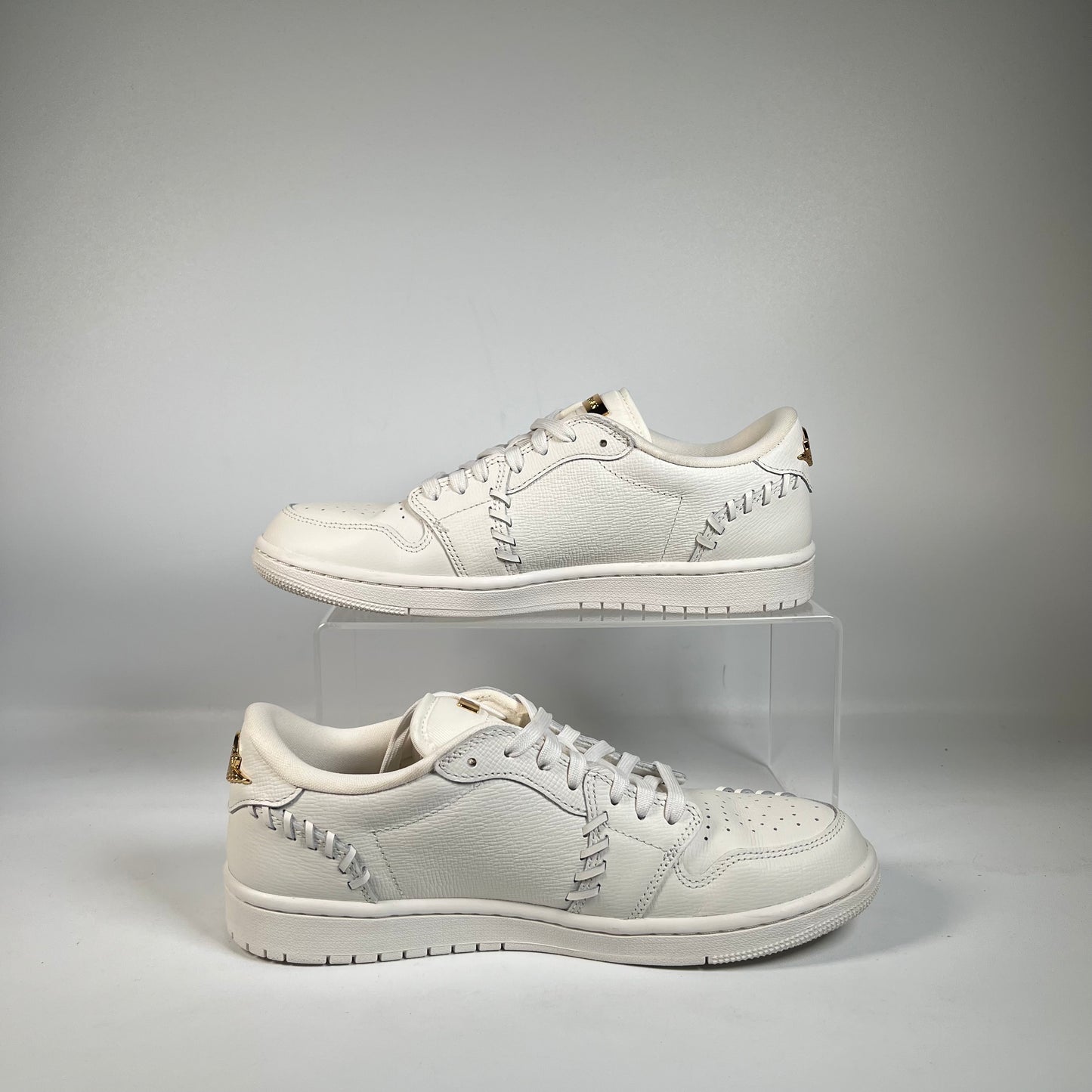 Jordan 1 Low Method of Make Sail Metallic Gold (2024) Size 8.5M/10W USED s22212