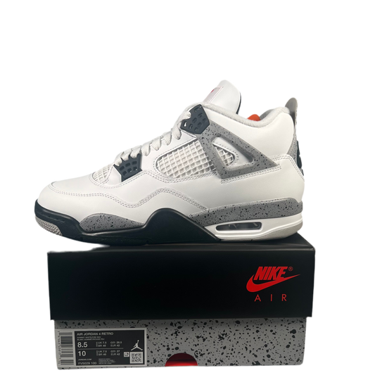 Jordan 4 White Cement (2025) Size 8.5 NEW s18518