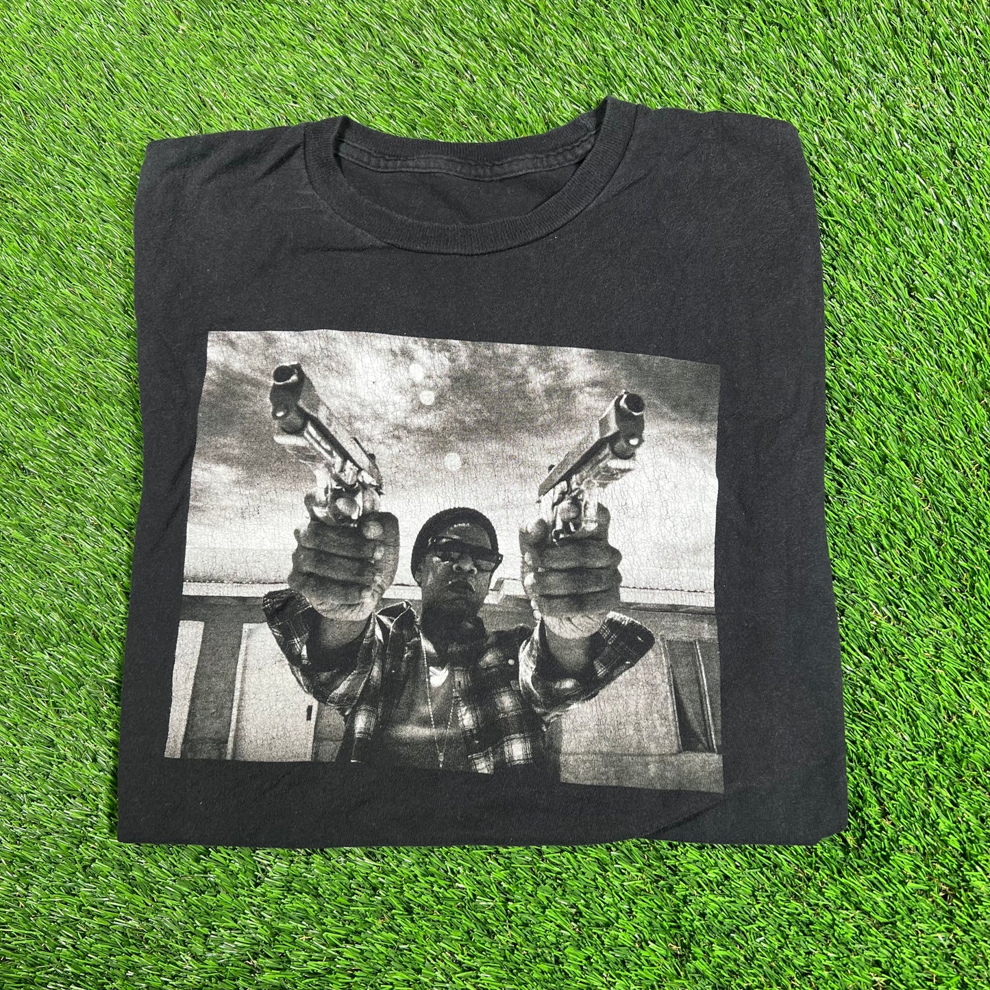 2014 Jay Z On The Run Black Tour Tee Size Medium USED v18058