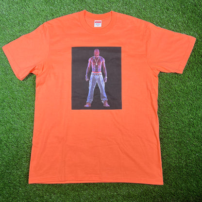 Supreme Tupac 2020 Orange Tee Size Medium USED x15304