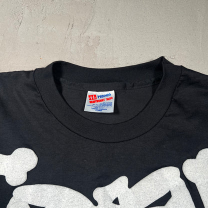 1994 Bones Body Black Tee Size XL USED v18933