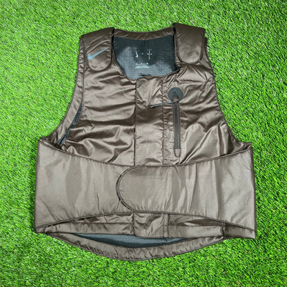 Nike Travis Scott Cactus Jack NRG BH Brown Vest Size Small NEW x15164