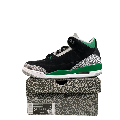 Jordan 3 Pine Green (2021) Size 9.5 USED s23321