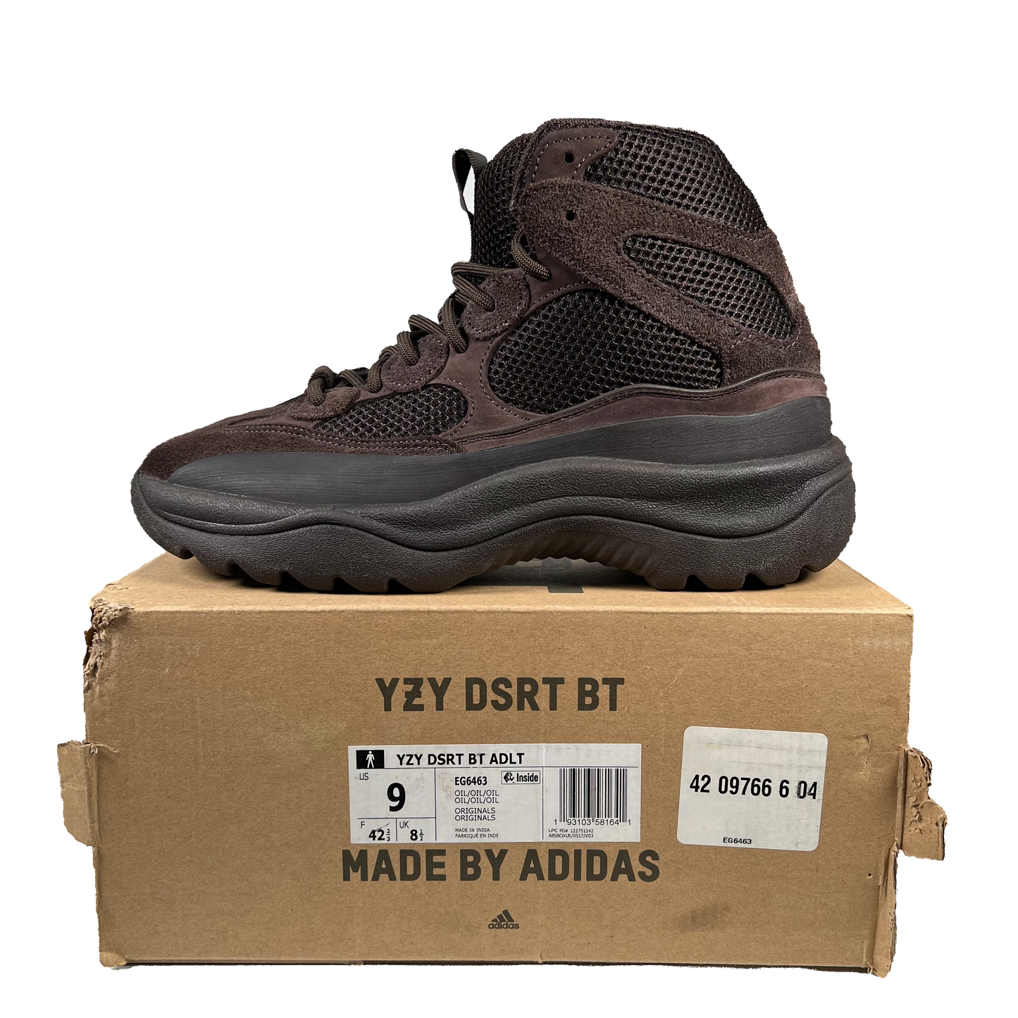 Yeezy Desert Boot Oil (2019) Size 9 USED s18885