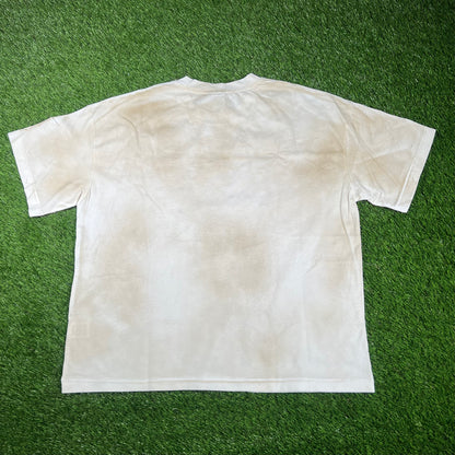 Vale Malcom X Rhinestone Cream Tee Size Medium NEW x15140