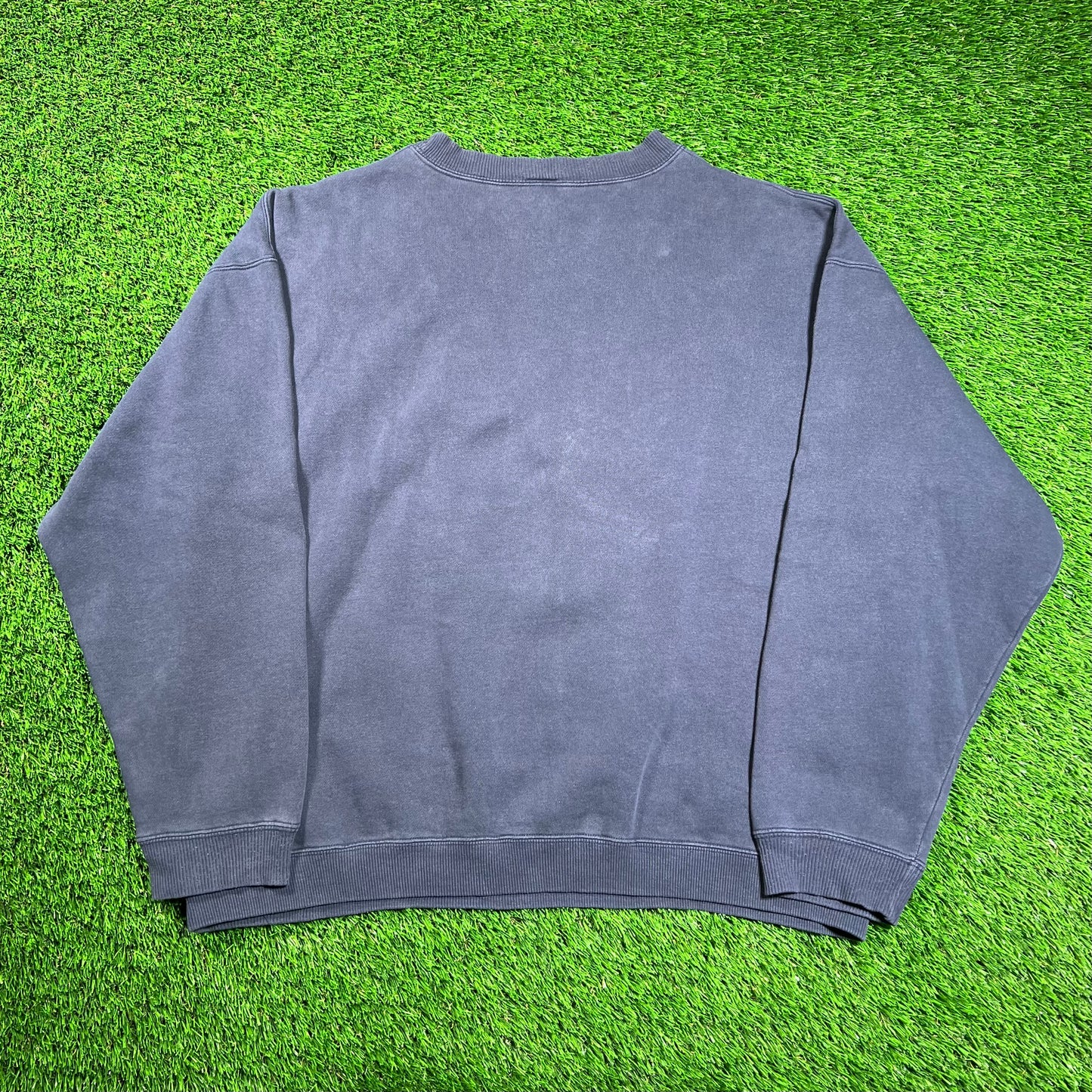 1990s Warner Bros. Space Jam Embroidered Navy Crewneck Size Large USED v18514