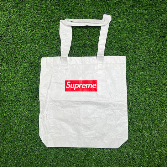 Supreme Nylon White Gift Tote Bag (2016) NEW x16344