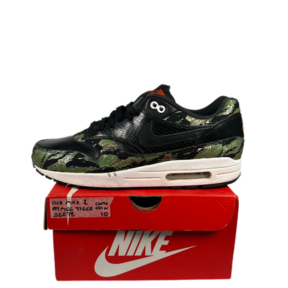 Nike Air Max 1 Atmos Tiger Camo Snakeskin (2012) Size 10 USED s5578