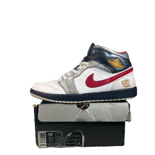 Jordan 1 High Olmpic (2008) Size 10.5 USED s22409