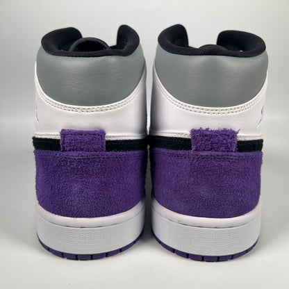 Jordan 1 Mid Purple (2020) Size 11.5 NEW s19649