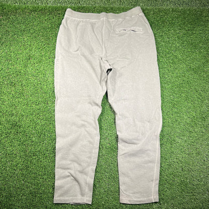 Stone Island Sage Green Cargo Sweatpants Size XL USED x16154