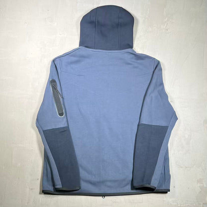 Nike Tech Fleece Washed Navy Hoodie Size XL USED v20169