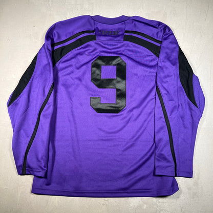 Supreme Misfits Purple Hockey Jersey Size Large NEW x17423