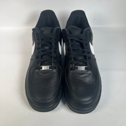 Nike Air Force 1 Low Supreme Black White (2025) Size 9.5 USED s23391