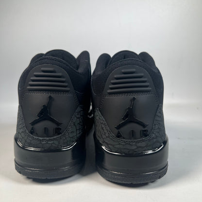 Jordan 3 Black Cat (2025) Size 8.5 NEW s22399