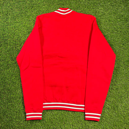 1980s Champion Cornell Red College Crewneck Size Medium USED v18425