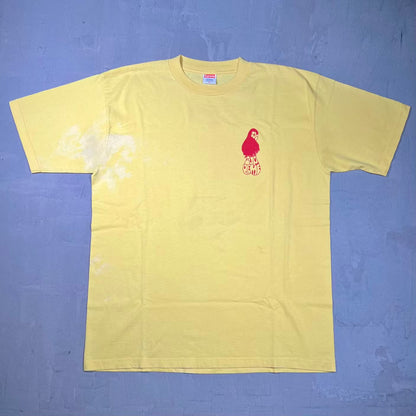 Supreme Okole Hula Yellow Tee (2005) Size XL USED x16723