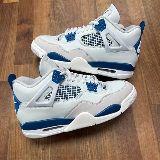 Jordan 4 Military Blue (2024) Size 9 USED s17147